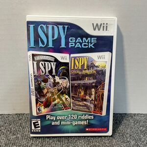 I Spy Game Pack (Nintendo Wii, 2010) Two Games in one